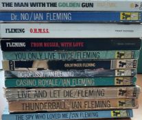 James Bond Collection of 11 Ian Fleming Bond Titles, All Paperback books. Titles include The Spy who