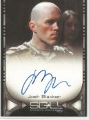 Josh Blacker signed Stargate Universe limited edition card signed as he plays Spencer in the