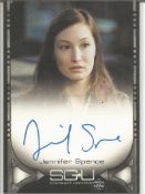 Jennifer Spencer signed Stargate Universe limited edition card signed as she plays Lisa Park in