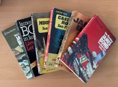 James Bond. Collection of 6 James Bond Titles. Pan Books Collection. Paperback books, Titles Include