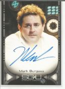 Mark Burgess signed Stargate Universe limited edition card signed as he plays Jeremy Franklin in the