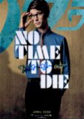 James Bond. Ben Wishaw Q Handsigned 12x8 Colour No Time To Die Movie Poster From April 2020. Good