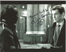 Oliver Skeet Handsigned 10x8 Black and White Photo. Skeet Played a minor role in the Bond movie