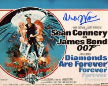 James Bond 8x10 Diamonds are Forever photo signed by Lana Wood. Good condition. All autographs