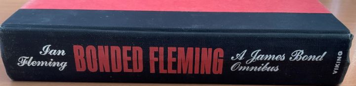 James Bond. Ian Fleming Hardback book Titled Bonded Fleming A James Bond Omnibus with titles