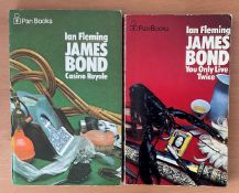 James Bond. Collection of 2 Ian Fleming-James Bond Titles. Pan Books Collection. Paperbacks books.