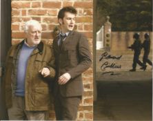 Bernard Cribbins 10x8 signed colour photo. Bernard Cribbins, OBE is an English actor, comedian,