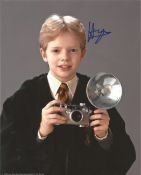 Actor Hugh Mitchell signed 10x8 colour photo in character as Colin Creevey from the Harry Potter