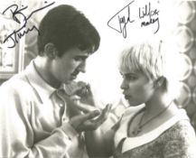 Quadrophenia 8x10 inch b/w movie photo signed by Phil Daniels and Toyah Willcox. Good condition. All