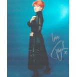 Toyah Willcox 10x8 Fashion shot in black outfit signed. Good condition. All autographs come with a