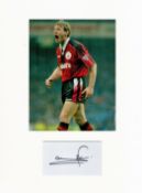 Football Stuart Pearce 16x12 overall Nottingham Forest mounted signature piece includes signed album