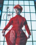 Toyah Willcox 10x8 Fashion shot in red outfit signed. Good condition. All autographs come with a