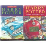 4 x Softback Books by J K Rowling Harry Potter and the Philosophers Stone, The Chamber of Secrets,
