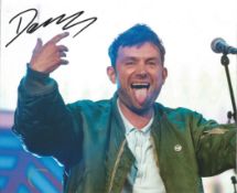 Damon Albarn 10x8 signed colour photo. Damon Albarn OBE is an English musician, singer,