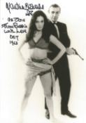 007 James Bond girl Martine Beswick signed 8x10 photo from the film From Russia With Love with