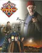 Bernard Cribbins 10x8 signed colour photo. Bernard Cribbins, OBE is an English actor, comedian,