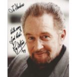 Roy Dotrice Fine Hand Signed 10 x 8 Photograph Of The Late Actor. Good condition. All autographs