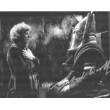 Gabriel Woolf Doctor Who 10x8 Black and White Signed. Good condition. All autographs come with a