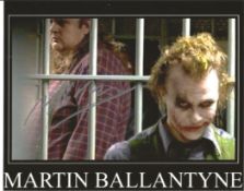Martin Ballantyne signed 10x8 colour photo from Batman. The Dark Knight (2008) in which he plays one