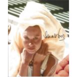 Lana Wood signed 10 x 8 inch colour James Bond photo. Good condition. All autographs come with a