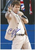 Cliff Richard famous British singer and songwriter 12x8 signed colour photo. Good condition. All