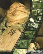 John Coppinger 10x8 signed colour photo. Coppinger played Graxol Kelvyyn in Star Wars: Episode I The