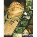 John Coppinger 10x8 signed colour photo. Coppinger played Graxol Kelvyyn in Star Wars: Episode I The