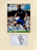 Football André Schürrle 16x12 overall Chelsea mounted signature piece includes signed album page and