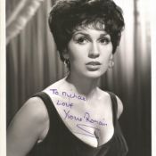 Yvonne Romain signed 10x8 B/W photo to Michael. Good condition. All autographs come with a