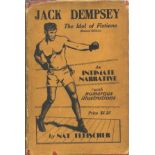 Jack Dempsey The Idol of Fistiana by Nat Fleischer Hardback Book 1936 published by Nat Fleischer