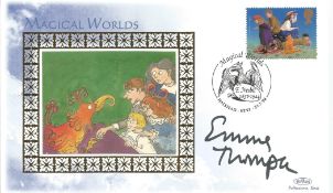 Emma Thompson signed Magical Worlds Benham FDC PM Halstead Kent 21. 7. 98 E Nesbit 1858 1924. Good