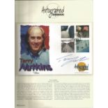 Terry Nutkins signed Autograph Editions Official FDC Water and Coast 2000. Set on nice A4