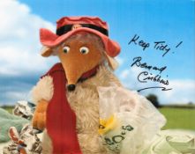 Bernard Cribbins Wombles signed 10x8 colour photo rare inscription Keep Tidy. Good condition. All