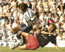 Football. Rohan Ricketts Signed 10x8 colour photo. Photo shows Ricketts in action for Spurs VS