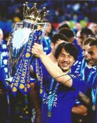 Shinji Okazaki Leicester City Signed 10 x 8 inch football photo. Good condition. All autographs come