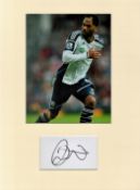 Football Joleon Lescott 16x12 overall West Brom mounted signature piece includes signed album page