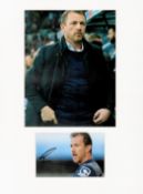 Football Gary Rowett 16x12 overall mounted signature piece includes a signed colour photo and one