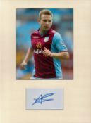 Football Andreas Weimann 16x12 overall Aston Villa mounted signature piece includes signed album