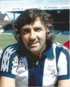 Football Paddy Mulligan 10x8 signed colour photo pictured while playing for West Bromwich Albion.