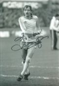 Football Frank Worthington signed 12x8 black and white Birmingham City photo. Good condition. All