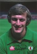 Football Paddy Roche signed Manchester United 12x8 colour photo. Patrick Joseph Christopher Paddy