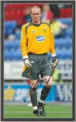 Football, Chris Kirkland signed 12x8 colour photograph pictured as he plays for Wigan Athletic. Good