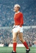 Football Ian Ure 10x8 signed colour photo pictured while playing for Manchester United. Good