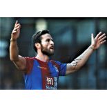 Yohan Cabaye Crystal Palace Signed 12 x 8 inch football photo. Good condition. All autographs come
