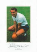 Football, Jimmy Greaves signed 16x12 colour photograph pictured during his time playing for