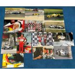 Motor Racing Collection of 13 Ralf Schumacher Signed Photos throughout his Career. Good condition.