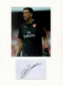 Football Wojciech Szczesny 16x12 overall Arsenal mounted signature piece includes signed album