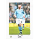 Football Stephen Ireland signed 16x12 Manchester City photo limited edition no 10/75. Good