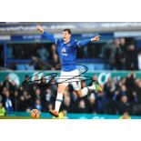 Ross Barkley Everton Signed 10 x 8 inch football photo. Good condition. All autographs come with a