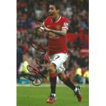 Football Angel Di Maria signed 12x8 Manchester United colour photo. Ángel Fabián di María (born 14